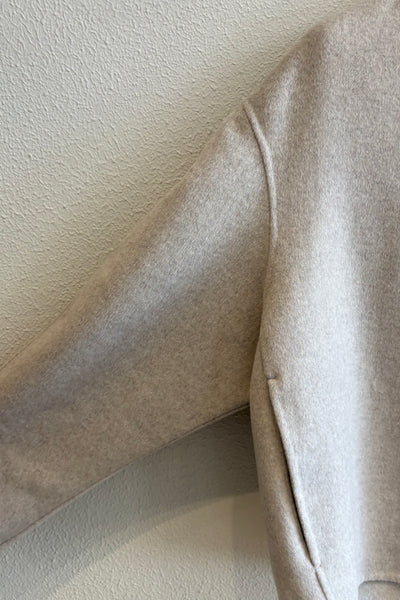 Veste double-face Craie