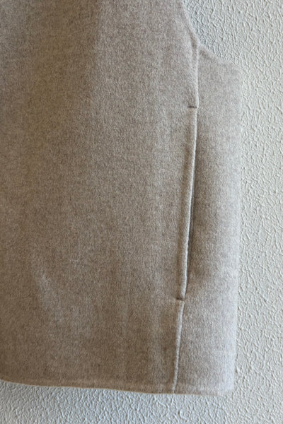 Gilet double-face Craie