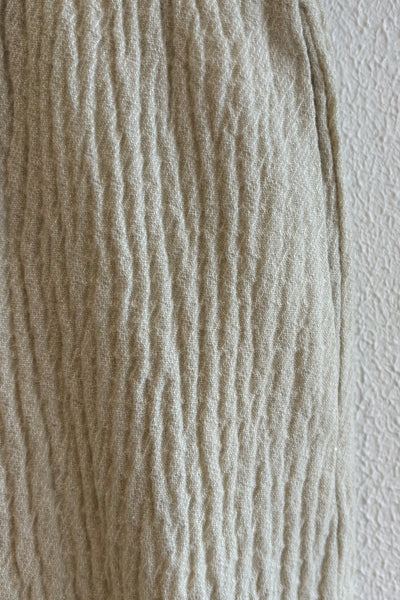 Pantalon texturé Craie