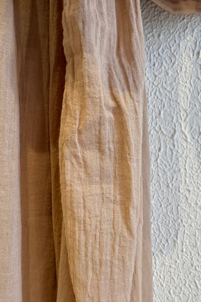 Robe en voile Ambre