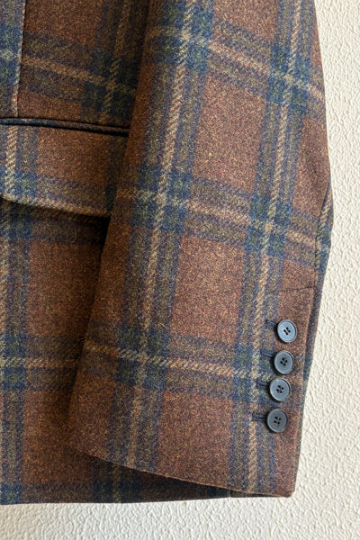 Veste oversize à carreaux