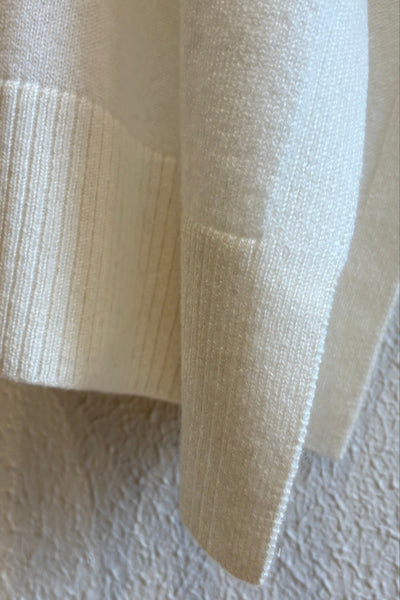 Poncho en cachemire Naturel