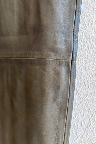 Pantalon en cuir Bronze