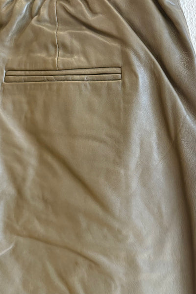Pantalon en cuir Bronze