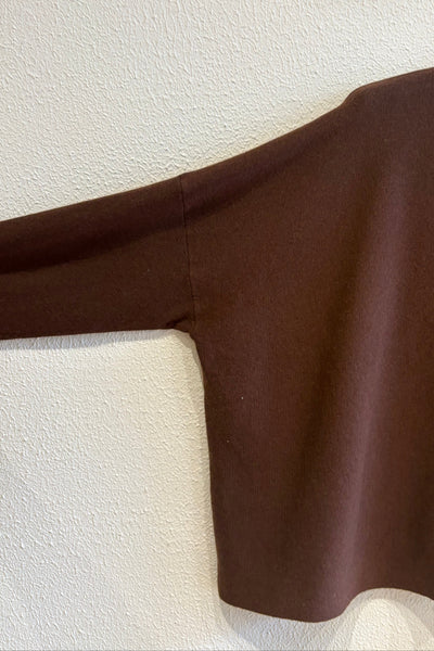 Cardigan oversize Café