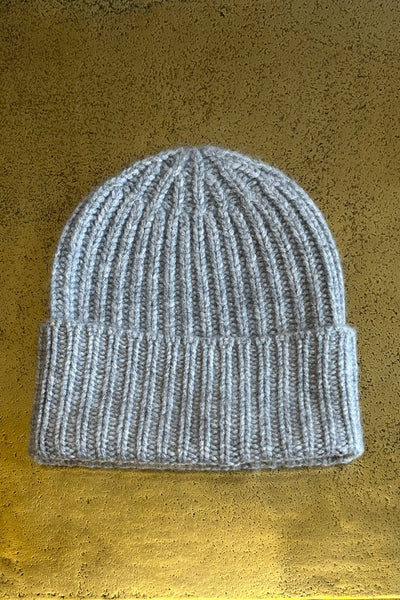 Bonnet cachemire Gris Clair