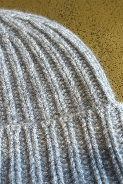 Bonnet cachemire Gris Clair