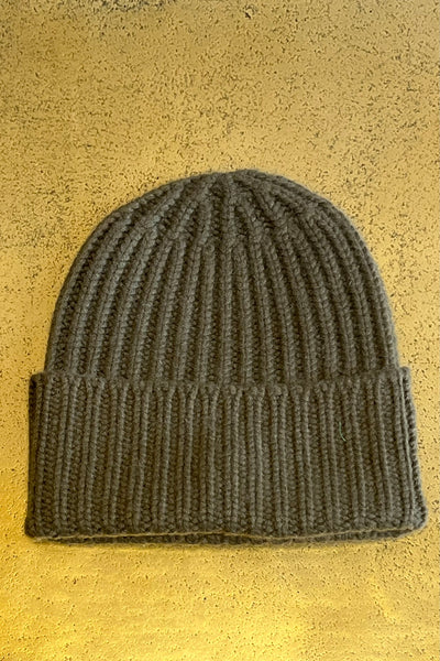Bonnet cachemire Kaki