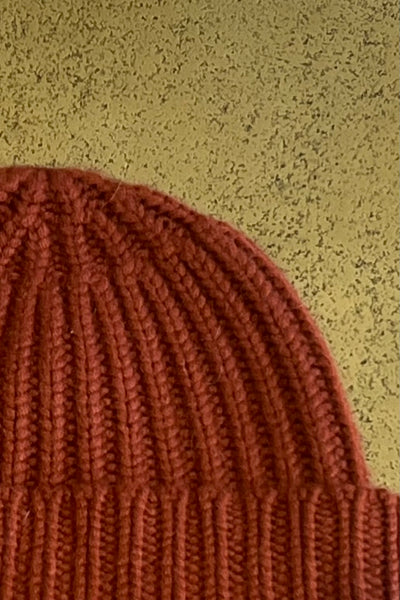 Bonnet cachemire Terracotta