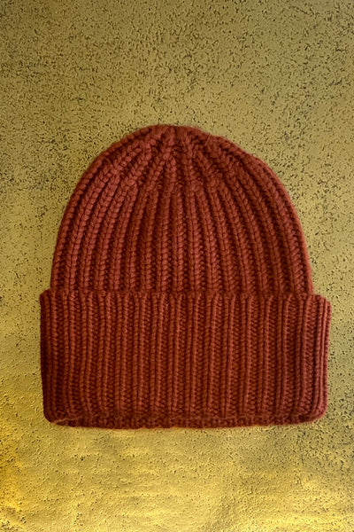 Bonnet cachemire Terracotta