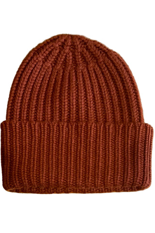Bonnet cachemire Terracotta