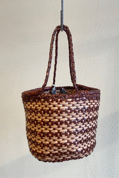 Sac JAVA Naturel/Bordeaux