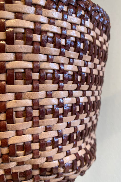 Sac JAVA Naturel/Bordeaux