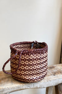 Sac JAVA Naturel/Bordeaux