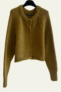 Cardigan Mousseux Ocre