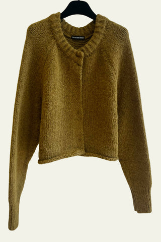 Cardigan Mousseux Ocre