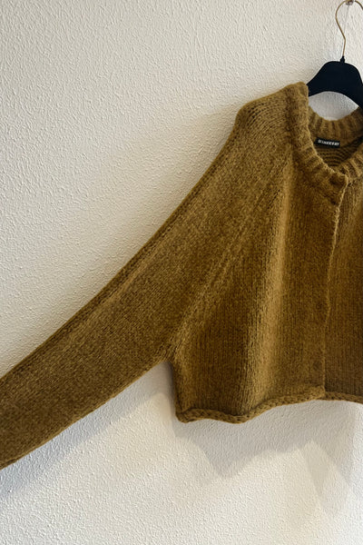 Cardigan Mousseux Ocre