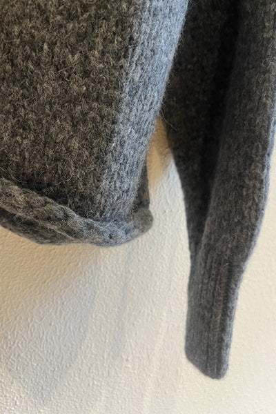Pull Mousseux Gris
