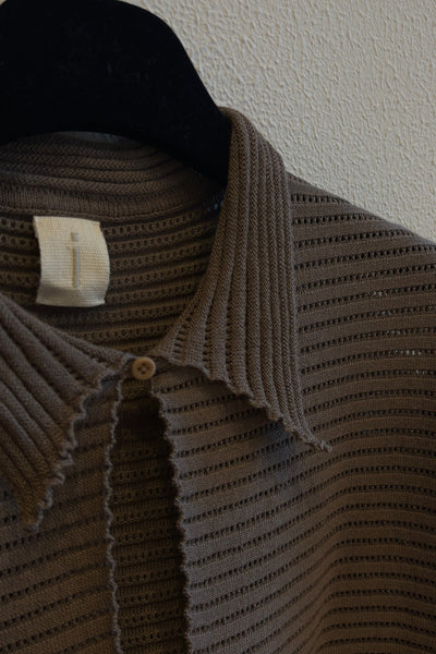 Polo ajouré Galet