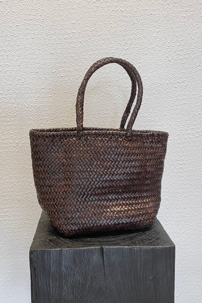 Sac GRACE BASKET SMALL Brown