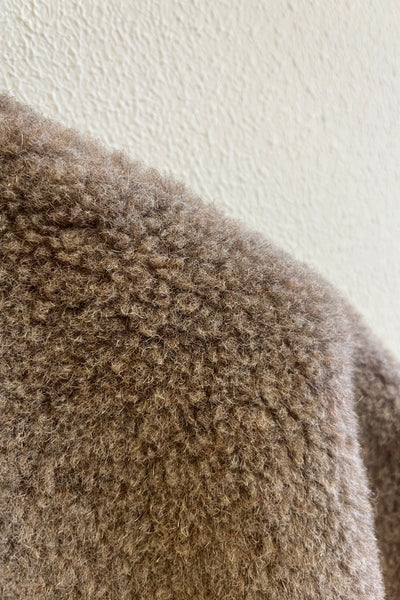 Veste sans manche INÈS Camel