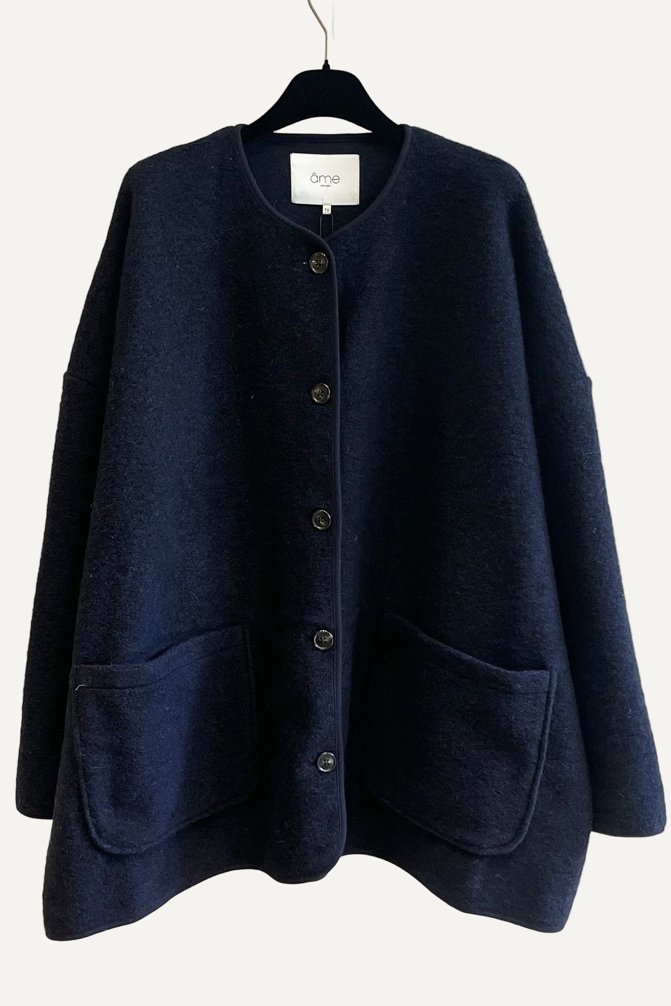 Veste HANNAH WOOLY Marine