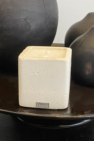 Bougie CUBE Écru