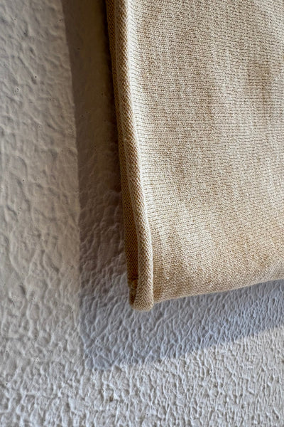 Pull en maille fluide Paille