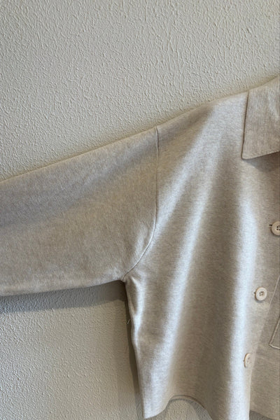 Veste en milano Grège