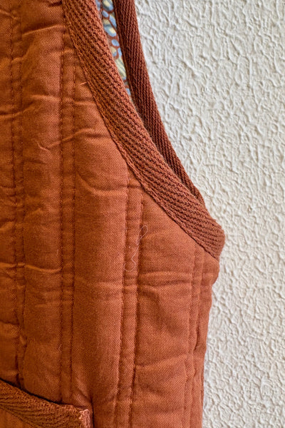 Gilet imprimé réversible