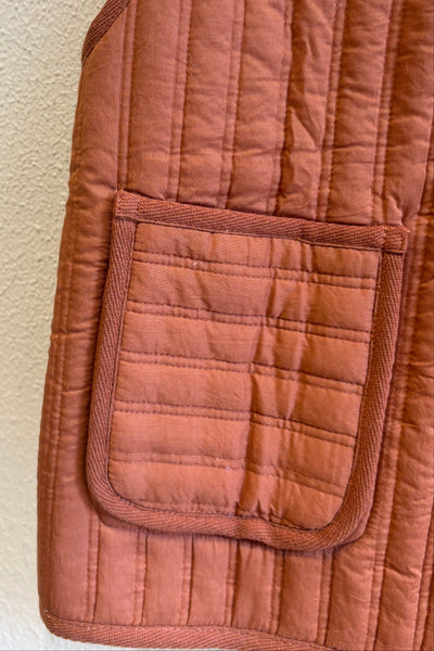 Gilet imprimé réversible