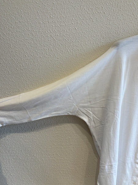 Chemise en jersey Blanc