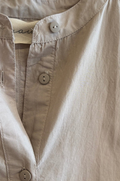 Blouse en popeline Mastic
