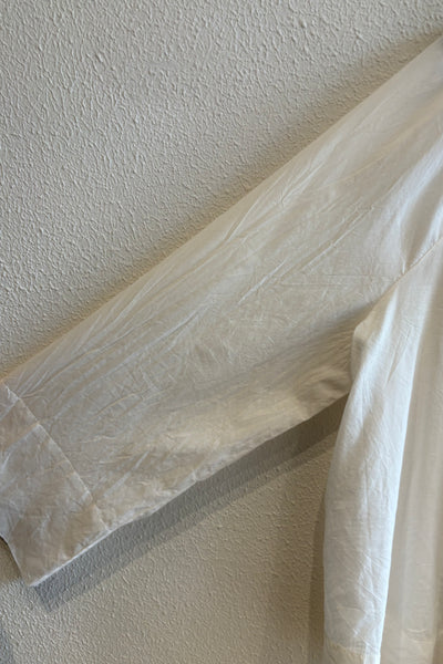 Blouse en voile de coton Blanche