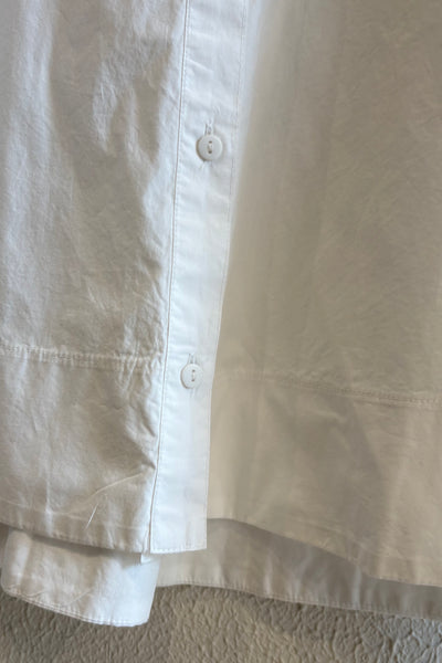 Blouse en popeline Blanc🔴