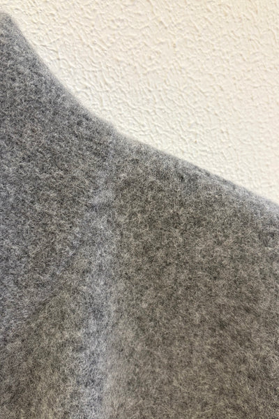 Poncho en maille Gris Clair