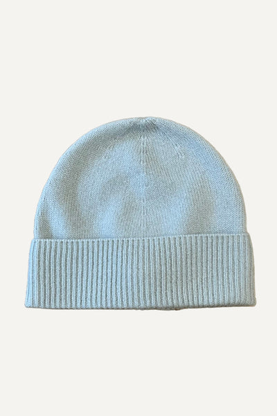 Bonnet en cachemire Aqua🔴
