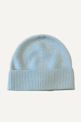 Bonnet en cachemire Aqua🔴