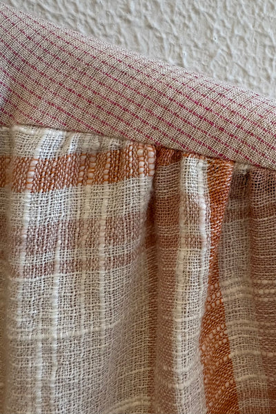 Blouse à carreaux