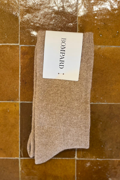 Chaussettes en cachemire Caramel