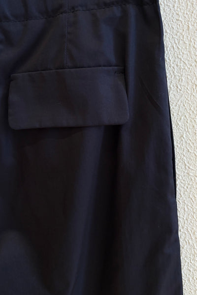 Pantalon large en satin