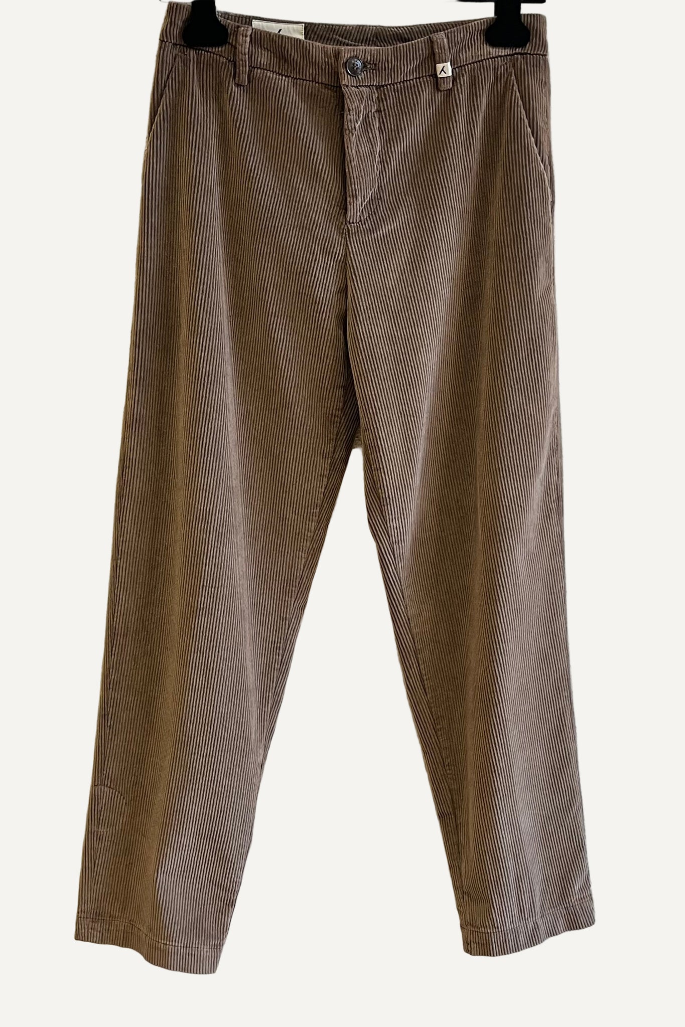 Pantalon en velours côtelé Marron Glacé