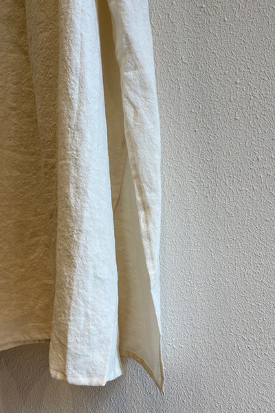 Robe empiècement Rouge