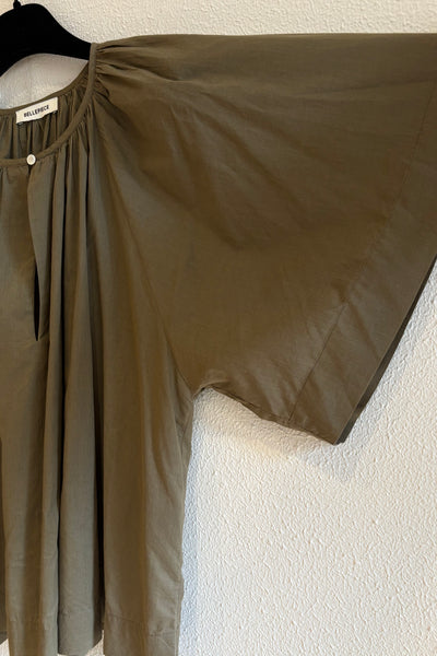 Blouse en voile Bronze