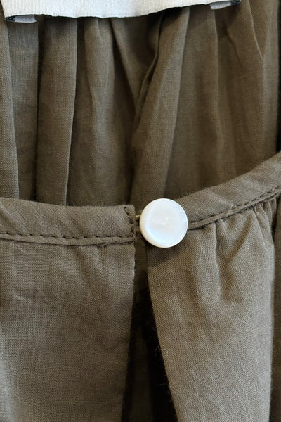 Blouse en voile Bronze