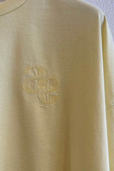 T-shirt oversize Poussin