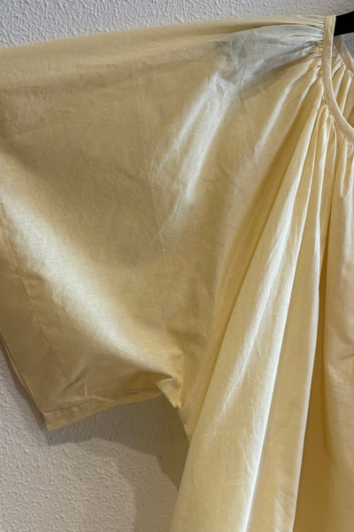 Blouse en voile Paille
