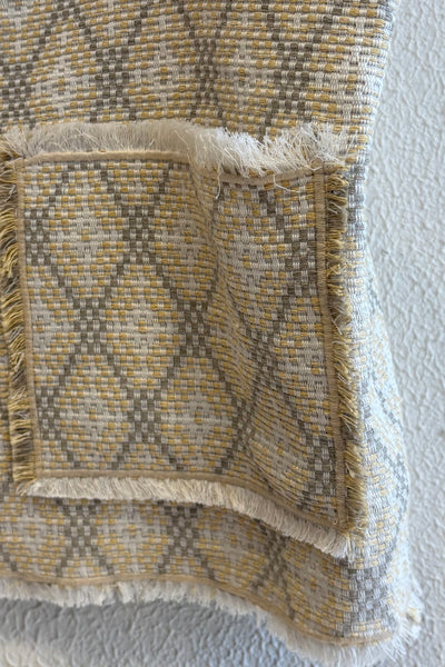Gilet à motifs Paille