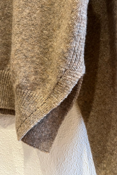 Pull en maille Beige