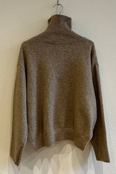 Pull en maille Beige
